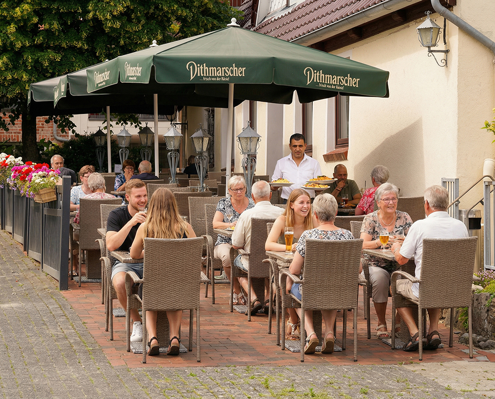 Außenterrasse Erholung Büsum